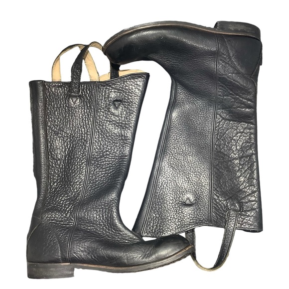 Jim Barnier Pebble Leather Cowboy Boots - Picture 5 of 9